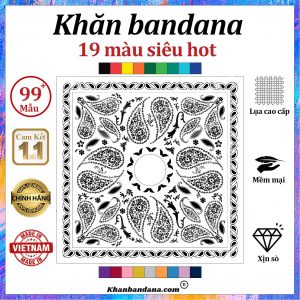 Khăn bandana xịn sò - Mã 0036 41