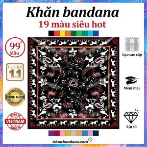 Khăn bandana xịn sò - Mã 0037 28 Khăn bandana xịn sò - Mã 0037 27