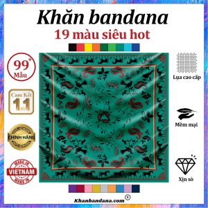 Khăn bandana xịn sò - Mã 0037 36 Khăn bandana xịn sò - Mã 0037 35