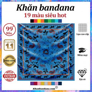 Khăn bandana xịn sò - Mã 0037 50 Khăn bandana xịn sò - Mã 0037 49