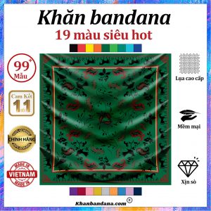 Khăn bandana xịn sò - Mã 0037 54 Khăn bandana xịn sò - Mã 0037 53