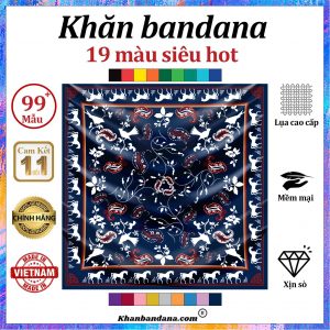 Khăn bandana xịn sò - Mã 0037 58 Khăn bandana xịn sò - Mã 0037 57
