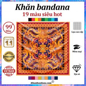 Khăn bandana xịn sò - Mã 0038 26 Khăn bandana xịn sò - Mã 0038 25