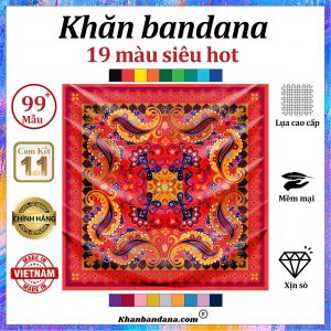 Khăn bandana xịn sò - Mã 0038 30 Khăn bandana xịn sò - Mã 0038 29