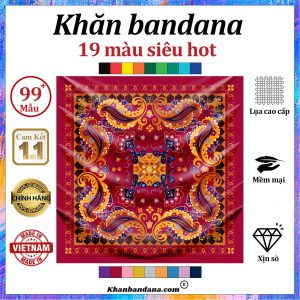 Khăn bandana xịn sò - Mã 0038 32 Khăn bandana xịn sò - Mã 0038 31