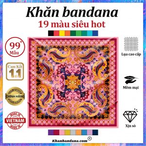 Khăn bandana xịn sò - Mã 0038 34 Khăn bandana xịn sò - Mã 0038 33