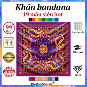Khăn bandana xịn sò - Mã 0038 38 Khăn bandana xịn sò - Mã 0038 37