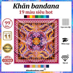 Khăn bandana xịn sò - Mã 0038 40 Khăn bandana xịn sò - Mã 0038 39