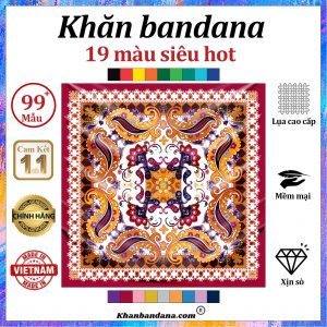 Khăn bandana xịn sò - Mã 0038 42 Khăn bandana xịn sò - Mã 0038 41