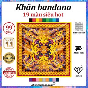 Khăn bandana xịn sò - Mã 0038 44 Khăn bandana xịn sò - Mã 0038 43