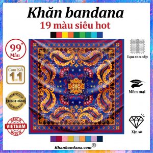 Khăn bandana xịn sò - Mã 0038 48 Khăn bandana xịn sò - Mã 0038 47