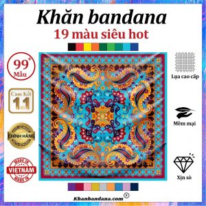 Khăn bandana xịn sò - Mã 0038 52 Khăn bandana xịn sò - Mã 0038 51