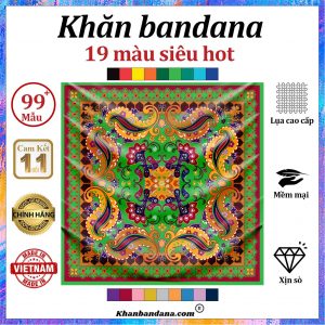 Khăn bandana xịn sò - Mã 0038 56 Khăn bandana xịn sò - Mã 0038 55