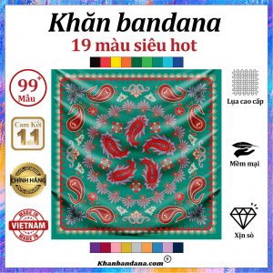 Khăn bandana xịn sò - Mã 0039 36 Khăn bandana xịn sò - Mã 0039 35