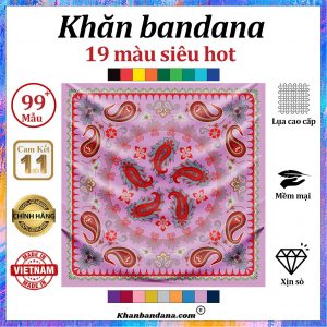 Khăn bandana xịn sò - Mã 0039 40 Khăn bandana xịn sò - Mã 0039 39