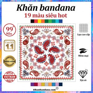 Khăn bandana xịn sò - Mã 0039 42 Khăn bandana xịn sò - Mã 0039 41