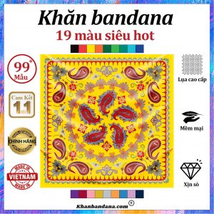 Khăn bandana xịn sò - Mã 0039 44 Khăn bandana xịn sò - Mã 0039 43