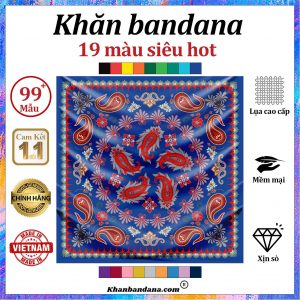 Khăn bandana xịn sò - Mã 0039 48 Khăn bandana xịn sò - Mã 0039 47