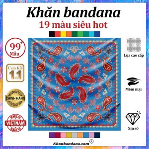 Khăn bandana xịn sò - Mã 0039 50 Khăn bandana xịn sò - Mã 0039 49
