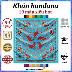 Khăn bandana xịn sò - Mã 0039 52 Khăn bandana xịn sò - Mã 0039 51