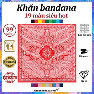 Khăn bandana xịn sò - Mã 0040 30 Khăn bandana xịn sò - Mã 0040 29