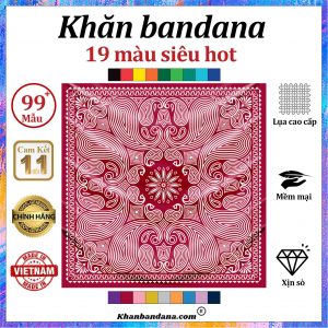 Khăn bandana xịn sò - Mã 0040 32 Khăn bandana xịn sò - Mã 0040 31
