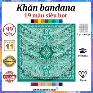 Khăn bandana xịn sò - Mã 0040 36 Khăn bandana xịn sò - Mã 0040 35