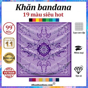 Khăn bandana xịn sò - Mã 0040 38 Khăn bandana xịn sò - Mã 0040 37