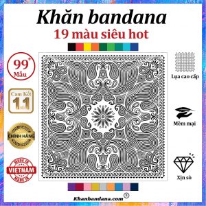 Khăn bandana xịn sò - Mã 0040 42 Khăn bandana xịn sò - Mã 0040 41