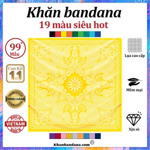 Khăn bandana xịn sò - Mã 0040 44 Khăn bandana xịn sò - Mã 0040 43