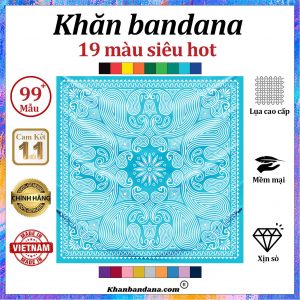 Khăn bandana xịn sò - Mã 0040 52 Khăn bandana xịn sò - Mã 0040 51