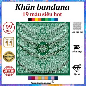 Khăn bandana xịn sò - Mã 0040 54 Khăn bandana xịn sò - Mã 0040 53