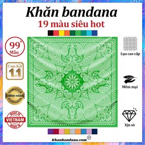 Khăn bandana xịn sò - Mã 0040 56 Khăn bandana xịn sò - Mã 0040 55
