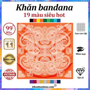 Khăn bandana xịn sò - Mã 0041 24 Khăn bandana xịn sò - Mã 0041 23