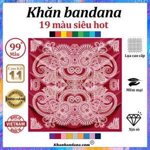 Khăn bandana xịn sò - Mã 0041 32 Khăn bandana xịn sò - Mã 0041 31