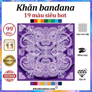 Khăn bandana xịn sò - Mã 0041 38 Khăn bandana xịn sò - Mã 0041 37
