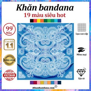 Khăn bandana xịn sò - Mã 0041 50 Khăn bandana xịn sò - Mã 0041 49