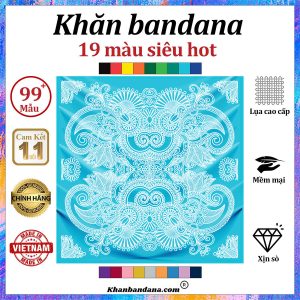 Khăn bandana xịn sò - Mã 0041 52 Khăn bandana xịn sò - Mã 0041 51