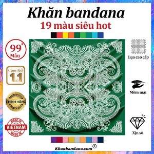 Khăn bandana xịn sò - Mã 0041 54 Khăn bandana xịn sò - Mã 0041 53