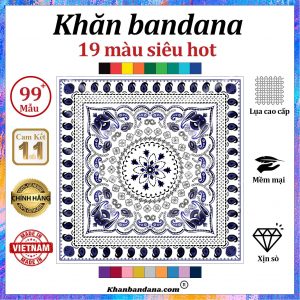 Khăn bandana xịn sò - Mã 0042 41