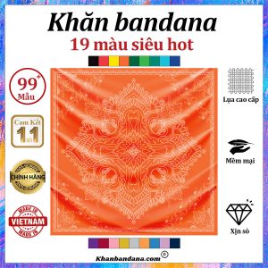 Khăn bandana xịn sò - Mã 0043 24 Khăn bandana xịn sò - Mã 0043 23