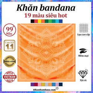 Khăn bandana xịn sò - Mã 0043 26 Khăn bandana xịn sò - Mã 0043 25