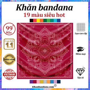 Khăn bandana xịn sò - Mã 0043 32 Khăn bandana xịn sò - Mã 0043 31