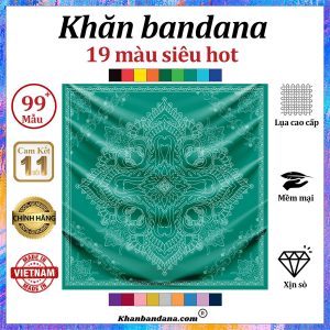 Khăn bandana xịn sò - Mã 0043 36 Khăn bandana xịn sò - Mã 0043 35