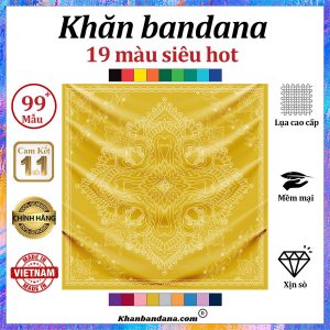 Khăn bandana xịn sò - Mã 0043 46 Khăn bandana xịn sò - Mã 0043 45