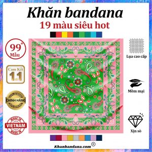 Khăn bandana xịn sò - Mã 0044 34 Khăn bandana xịn sò - Mã 0044 33