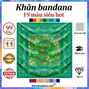 Khăn bandana xịn sò - Mã 0044 36 Khăn bandana xịn sò - Mã 0044 35