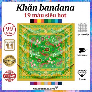 Khăn bandana xịn sò - Mã 0044 46 Khăn bandana xịn sò - Mã 0044 45