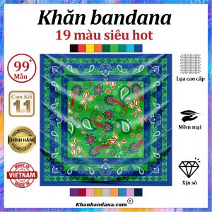 Khăn bandana xịn sò - Mã 0044 48 Khăn bandana xịn sò - Mã 0044 47