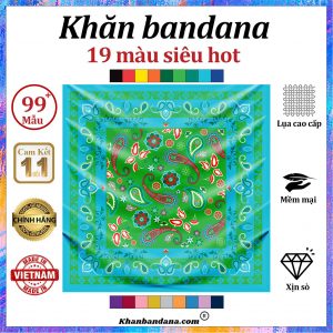 Khăn bandana xịn sò - Mã 0044 52 Khăn bandana xịn sò - Mã 0044 51